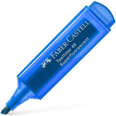Faber-Castell Текст маркер 1546, неон, син (1010100124)
