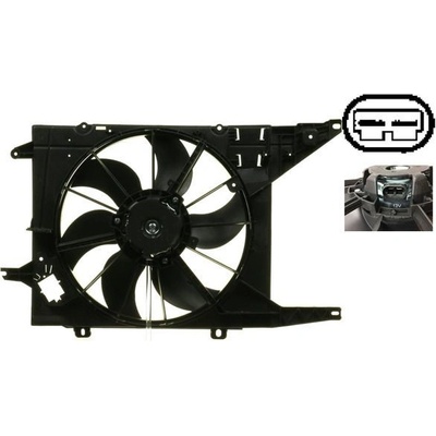 Ventilátor chladenia motora MAHLE BEHR CFF 327 000S