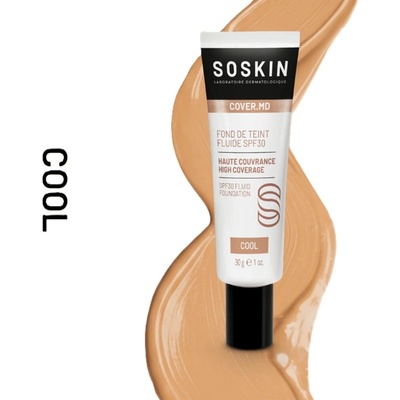 Soskin Fluid Foundation SPF30 cool 30 g