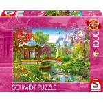 Schmidt Spiele Пъзел Schmidt от 1000 части - Японска градина (59786)