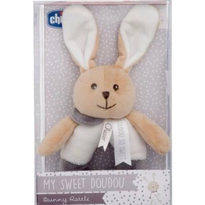 CHICCO chrastítko Králíček junior 15 x 20,5 cm