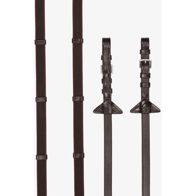 LeMieux Pogumované protiskluzové Rubber Grip Continental Reins Havana/Silver Drezurní – Hledejceny.cz