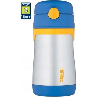 Thermos termoska 290 ml modrý žlutá