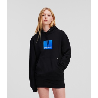Karl Lagerfeld Jeans KLJ Regular Logo Hoodie čierna