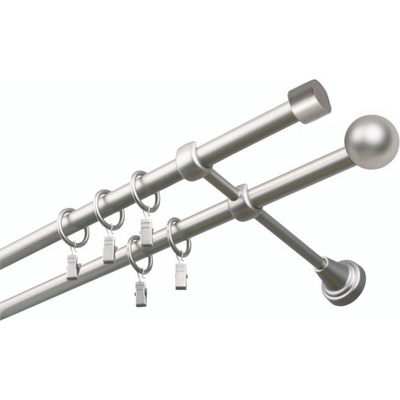 GARNÝŽE-HEBR Garnýž Pullo satina dvojitá 260 cm