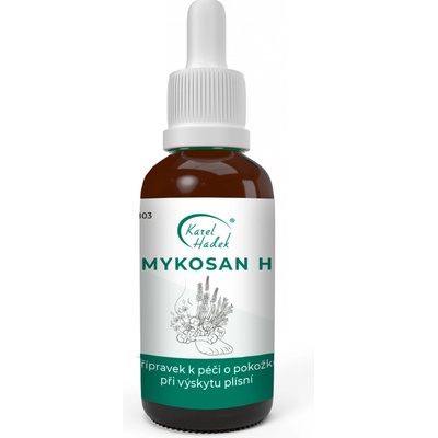 1. AROMATERAPEUTICKÁ KH MYKOSAN-H Přípravek k péči o pokožku při výskytu plísní 50 ml
