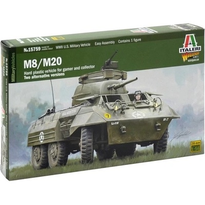 Italeri Wargames military 15759 M8M20 33-15759 1:56
