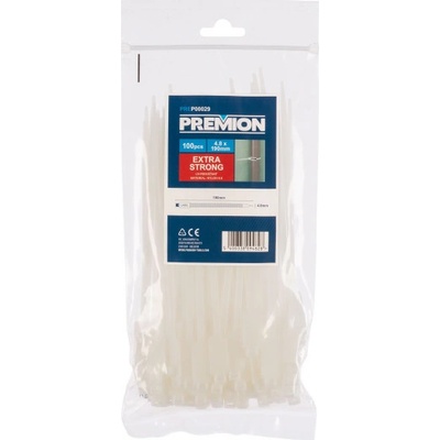 PowerPlus PREP00029 Stahovací pásky 4,8 x 190mm 100ks