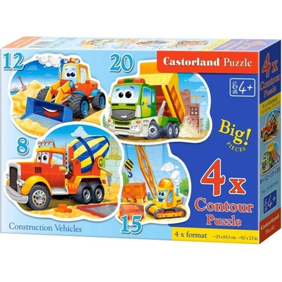 CASTORLAND Na stavenisku 4 v 1 8 12 15 20 dielov