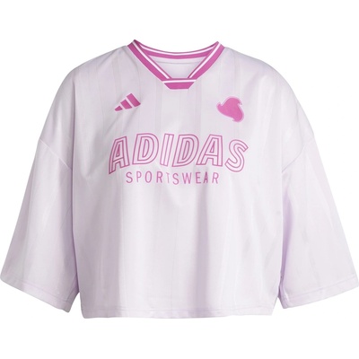 adidas Тениска Adidas Women's Tiro Cropped T-Shirt Crop Top - Ice Lavender