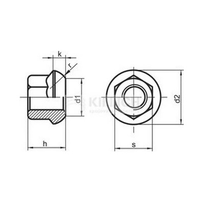 Killich matica 18x1.5 BEZ PÚ /8/ kolová SW24 DIN 74361A [1 ks]