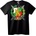 NOONEBRAND Тениска Български лъвски герб - 2XL, Black