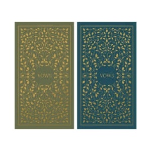 Wedding Vows Book: A Set of Heirloom-Quality Vow Books with Foil Accents and Hand Drawn Illustratio NS | Paige Tate & Co (2023)