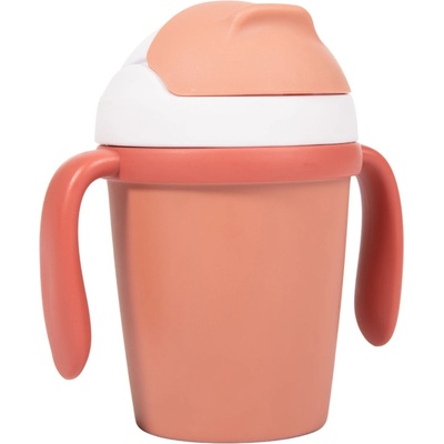 Bo Jungle hrníček se slámkou CPLA Terracotta 250 ml