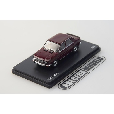 Abrex Škoda 120L 1982 Maron červená 1:43