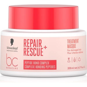 Schwarzkopf BC Bonacure Repair Rescue+ интензивна подхранваща маска за увредена коса 200ml