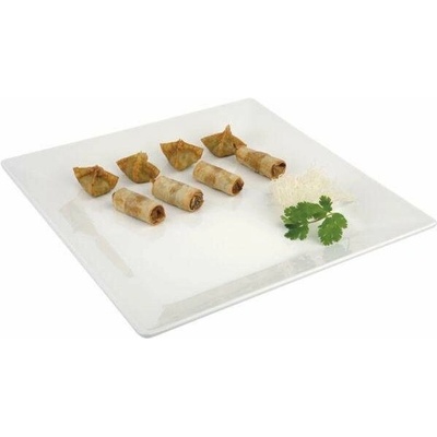 APS Servírovacia tácka z melamínu 370x370 mm biela Pure
