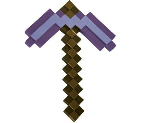 Minecraft krompáč očarovaný