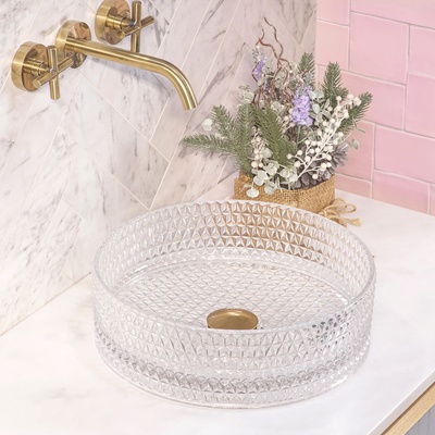 Rea Cristal 36 cm transparent (REA-U9670)