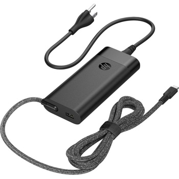 HP 110W USB-C Laptop Charger захранващ адаптор и инвертор На закрито Черен (8B3Y2UT#ABB) (8B3Y2UT#ABB)