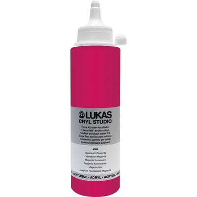 LUKAS Cryl Studio АКРИЛНА боя Fluorescent Magenta 250 ml 1 бр (46040250)