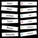 Abeceda - kartičky se slovy
