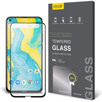 Image 1 of Nokia 8.3 glass edge prot /blk