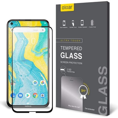 Nokia 8.3 glass edge prot /blk