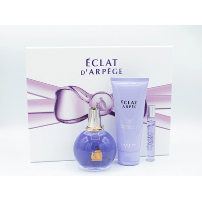 Lanvin Éclat D'Arpege EDP 100 ml + tělové mléko 100 ml + EDP 7,5 ml dárková sada