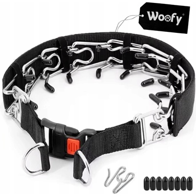 Woofy Kovový obojek pro psa ostnatý