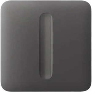 Ajax Systems 98610.257. GR1 Стенен бутон SoloButton (диммер) - интелигентно управление на осветлението - сив (98610.257.GR1)