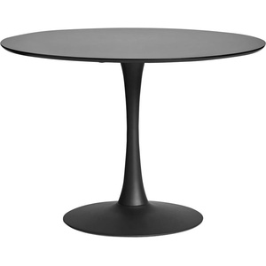 Marckeric Кръгла черна маса за хранене , ⌀ 110 cm Oda - Marckeric (11993)