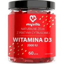 MyVita Vitamín D3 2000 IU 60 žuvačiek