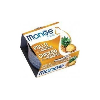 Monge Fruit Cat Kuře a ananas 80 g