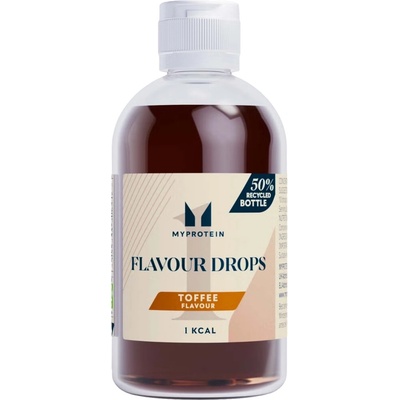 MyProtein FlavDrops – ochucovacie kvapky bez cukru 50 ml toffe flavour