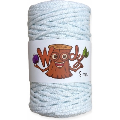 Woody 3 mm – Ledově modrá (100m)