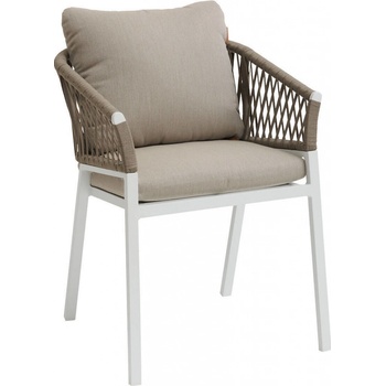 Hesperide zahradní hliníková židle ORIENGO šedá