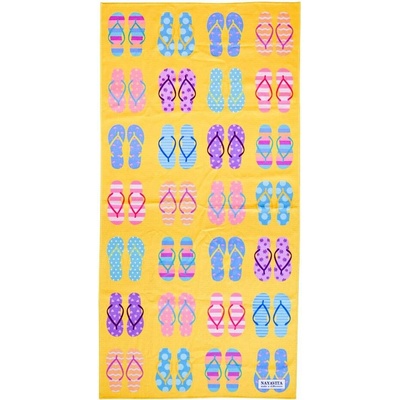 Nayavita Dětská plážová osuška Flip Flops 120 x 60 cm