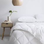 Dilios Олекотена завивка DILIOS Cotton Deluxe, 195/210 см, 300 г/м2, бяла (4000018406)