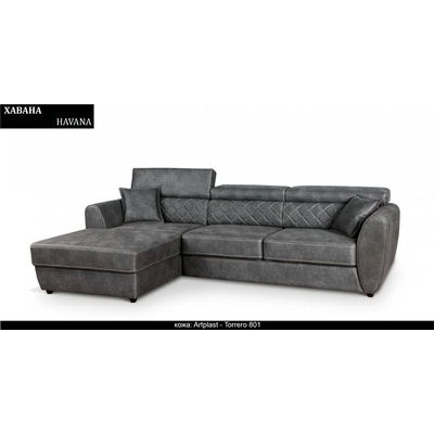 Rudi-an Ъглов диван Havana BM, с ракла, разтегателен