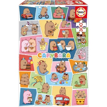 Educa Пъзел Educa от 300 части - Весели капибари (EDU20485)