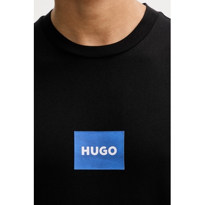 HUGO Blue Памучна тениска Hugo Blue Nayonix (50554382)