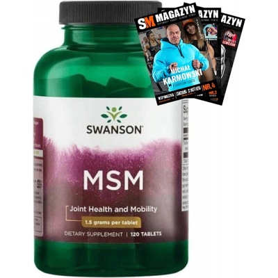 Swanson MSM 1000 mg 120 kapsúl