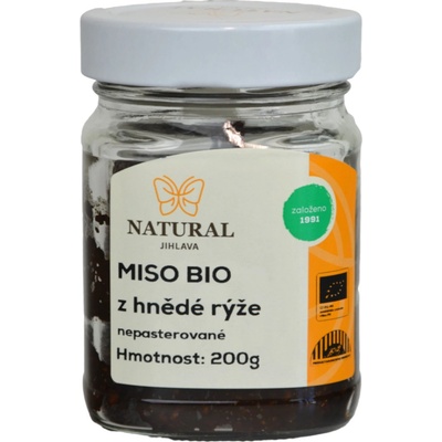 Natural Jihlava Bio Miso z hnědé rýže 200 g