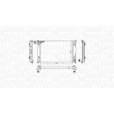 Chladič, chlazení motoru MAGNETI MARELLI 350213196700