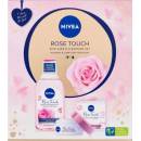 Nivea Rose Touch sada micelární voda Rose Touch 400 ml + denní gel-krém Rose Touch 50 ml