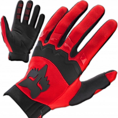Fox Dirtpaw Race LF red/black – Zboží Dáma