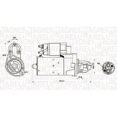 Startér MAGNETI MARELLI 063721249010