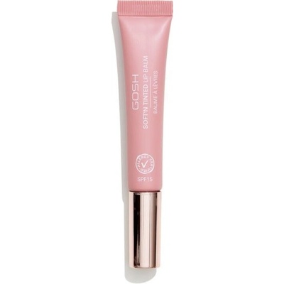 Gosh Soft`n Tinted tónujúci balzam na pery SPF15 Vintage Rose 8 ml