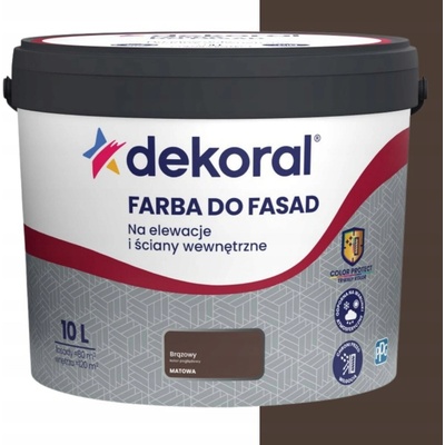 Dekoral Fasádna farba 10 l hnedá